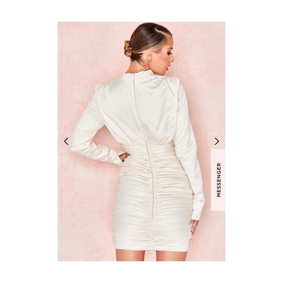 House of CB ivory Giorgiana Dress - Picture 7 of 11